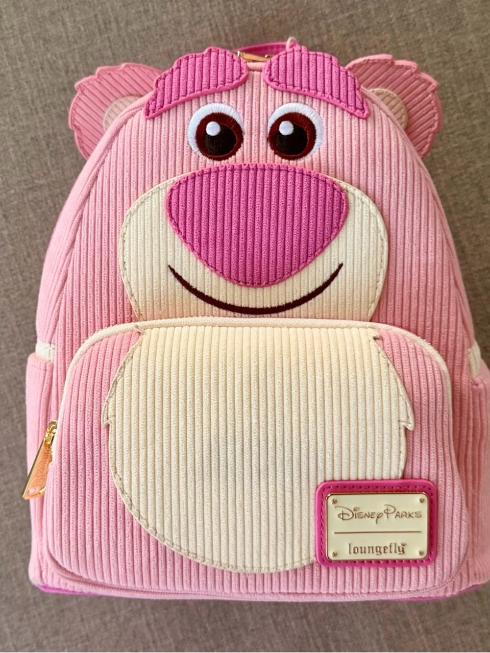 NWT Disney Parks Lots-O and Hamm Ears and Loungefly Backpack - Picture 2 of 8